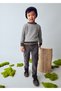 Black Boy's Velvet Cargo Pants 4564 - 2