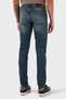 Stretch Cotton Slim Fit Low Waist Narrow Leg Jeans Men's Denim Pants Em000668 Af14297 m - 4