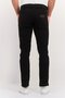 Men Slim Fit Solid Stretchable Jeans, Black - 3