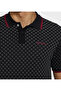 Men's Black Pique Polo - 6