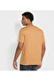 Men's Brown Crew Neck Tee - 4