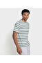 Men's Green Crew Neck Tee - 3