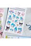 Spiral Notepad with Ruler My Melody Kuromi Model Normal and Transparent Sticker Journal - Model 3 - 5