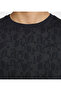 Men's Black Crew Neck Tee - 6