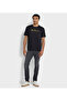 Men's Black Crew Neck Tee - 4