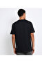 Men's Black Crew Neck Tee - 4