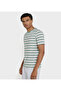 Men's Green Crew Neck Tee - 2