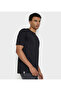 Men's Black Crew Neck Tee - 3