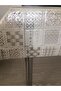 1.Class Japanese Tablecloth - Lace Embroidery Look - Transparent - Non-Hole - Non-Slip - 3