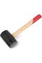 Rubber Mallet With Wooden Handle 16Oz - 2