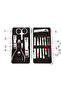Professional Manicure Pedicure Set in Special Case (12 Pieces) () - 2
