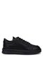 Men's Genuine Leather Black Leather Sneakers & Sports Shoes
