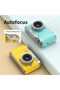 4K Digital Camera, 48MP, Flip Screen Display, 16x Digital Zoom Lens, White - 6