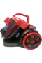 Bagless Cyclonic Vacuum Cleaner, 1800W, Red and Black, with Multi-Surface Floor Brush - 3