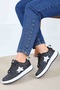 Solazer 017 Black White Lightweight Comfortable Orthopedic Women's Sports Shoes - 2