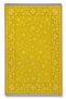 سجادة ديكور حديثة بنمط تقليدي أصفر من موسو mosso520yellow
