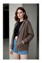 Relax Fit Hooded 2-Ply Cardigan Without Cardigan