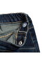 Uzun Denim Pantolon - 5