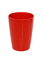2 Pieces Pen Holder Red Color Melamine Office Supplies 8X8X11Cm 320ml - 6