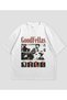 Goodfellas Film Printed White Oversize T-Shirt Unisex 100% Cotton Crew Neck T-Shirt