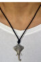 Elephant Motif Necklace – Zamak Metal Design, Adjustable Cotton Rope - 2