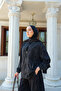 Women's Washing Detail Double Set Black - 2