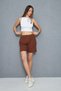 Women's Summer Muslin Fabric Comfortable and Fresh 3-Piece Shorts with Pocket Detail - 6