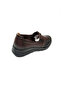 042 Brown Leather Casual Women's Shoes - 4