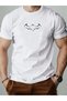 Unisex Printed Oversize Crew Neck T-shirt