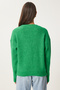Women's Dark Blue Stylish Buttoned Knitwear Cardigan Mx00114 - 5