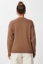 Women's Burgundy Embroidered Beaded Knitwear Cardigan Nx00009 - 6