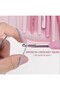 Pink Silicone Crochet Set with Wallet 8 Crochet Hooks 2.5 Mm, 3.0 Mm, 3.5 Mm, 4.0 Mm, 4.5 Mm, 5.0 Mm, 5.5 Mm, 6.0 Mm, - 8