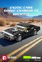 Exotic Cars Dodge Charger Rt Building Block Set 306 Pieces