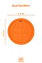 Silicone Teether Kuki Sunset Orange - 2