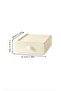 Mery 4-Drawer White Desk Top Organizer - Jewelry and Cosmetic Box Office - 6