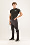 Paw-Strıde Slim Fit Premium Fabric Men's Black Sports Tracksuit - 4
