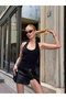 Women's Halter Neck Ribbed Halter Tank Top – Soft Cotton Summer Blouse - 3