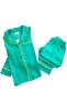 Girl's Buttoned Baby Collar Pajama Set - 4