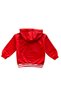 Girl's Red Seasonal Zippered Cardigan - 5