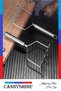 Metal Potato Masher with Colored Handle - 8