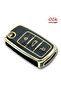 For Volkswagen Uds Golf Caddy Jetta Transporter Box Black Auto Key Controller Case Shell Auto Keychain - 3