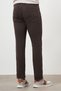 Men's Brown Seasonal Cotton 5-Pocket Dynamic Fit Jean Trousers - 3