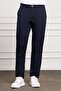 Black Slim Fit Slim Fit Side Pocket Lace up Jogger Men's Trousers
