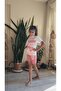 Girl's Shorts Set Self Be Love White Pink - 7