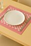 Cotton German Napkin, Kitchen Towel, Nutrition Cover Set of 4 - Checkered Stylish Design - 2