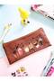 Coffee Cold Coffee Coffee Coffee Lovers Sweet Faux Leather Makeup Bag Pen Holder Pencil Case - 2