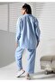 Women'S, Linen Shirt-Pants Set - 5