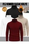 5-Piece Combination Turtleneck Sweater