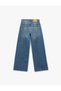 Cotton Loose Fit Straight Fit Jean Trousers - Loose Straight Fit Jean - 5