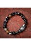 Black Eye Agate Natural Stone Bracelet - 10mm - 5
